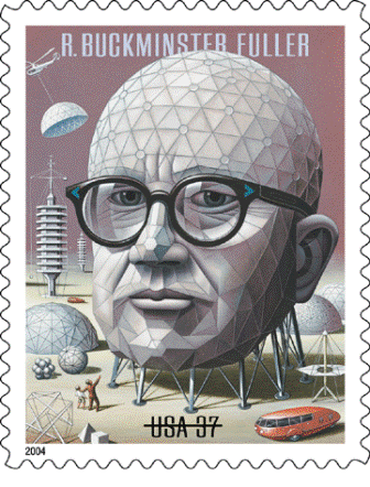 Buckminster Fuller Stamp