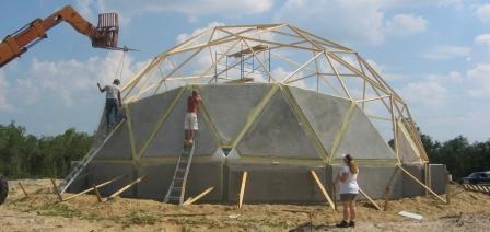 setting up dome home rib system