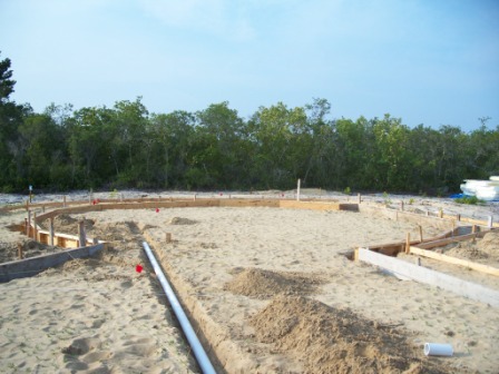 foundation prep rough in